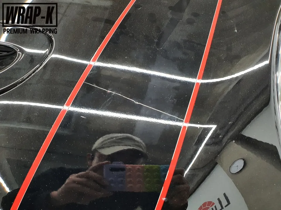 MINI MINI Cooperのカーラッピング事例|費用目安・仕上がり 施工写真 2-2