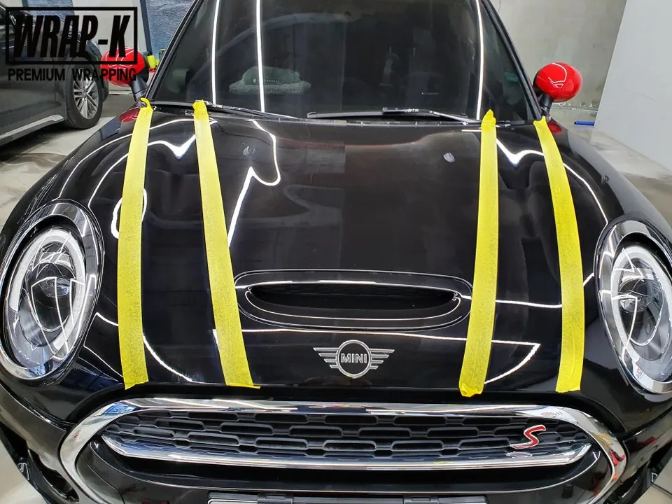 MINI MINI Cooperのカーラッピング事例|費用目安・仕上がり 施工写真 1-3
