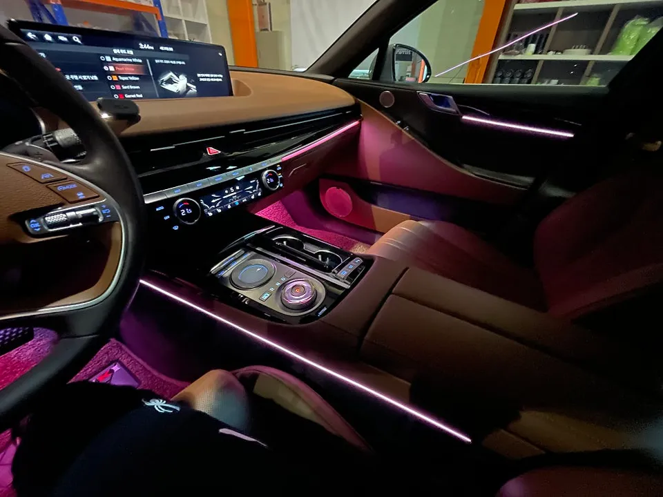 Genesis G80 RG3 ambient lighting - Genesis G80 RG3 Ambient Lighting Review: Cost & Results photo 3