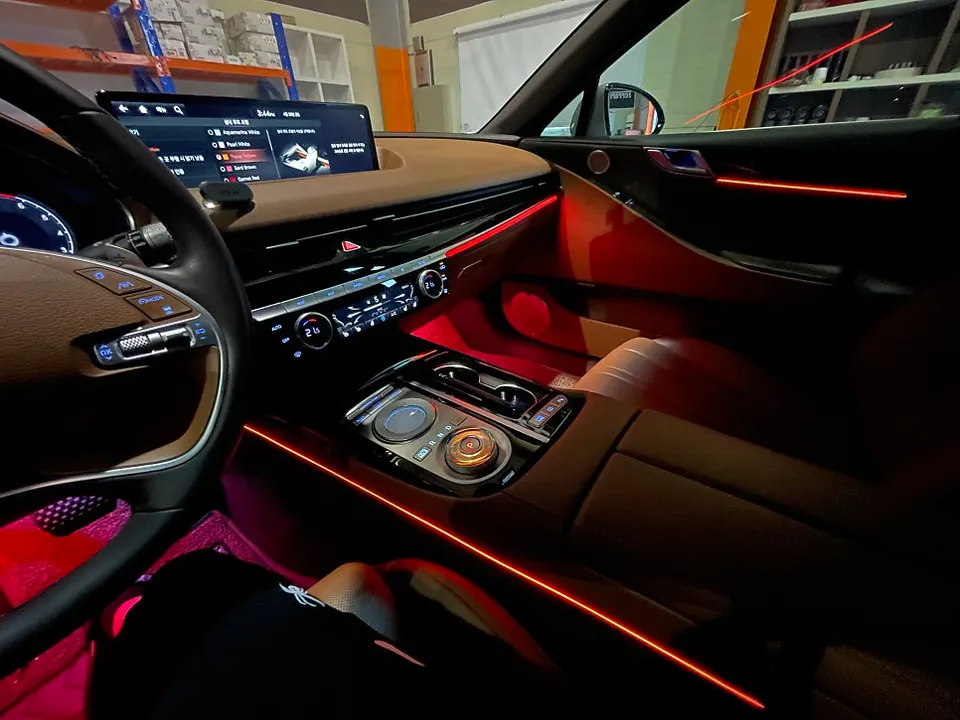 Genesis G80 RG3 ambient lighting - Genesis G80 RG3 Ambient Lighting Review: Cost & Results photo 4