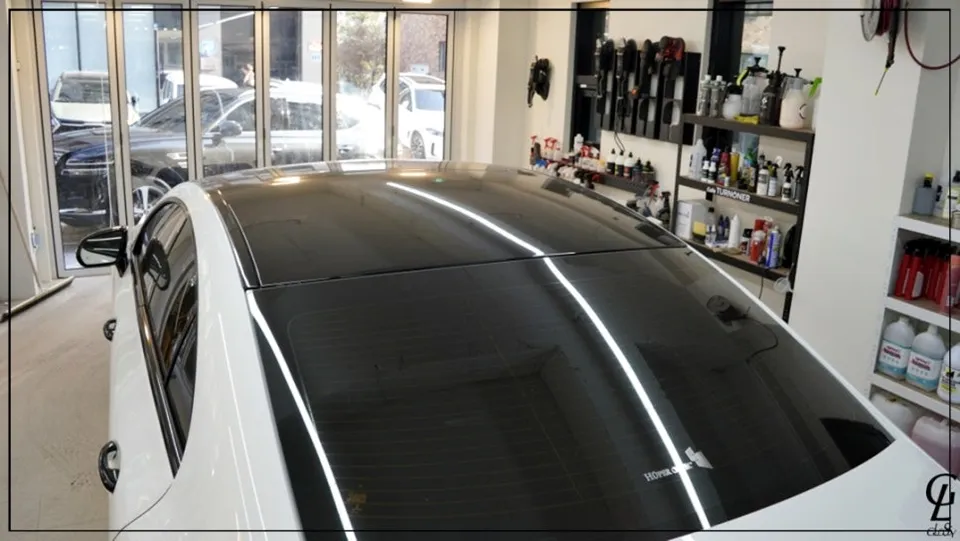 Mercedes-Benz CLS 400D vinyl wrap - Mercedes-Benz CLS 400D Vinyl Wrap Review — Dark Gray Full Wrap photo 3