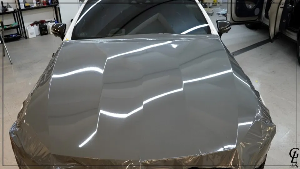 Mercedes-Benz CLS 400D vinyl wrap - Mercedes-Benz CLS 400D Vinyl Wrap Review — Dark Gray Full Wrap photo 4