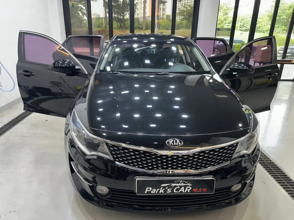Kia K5のホイールリペア・塗装事例 施工写真 3-1