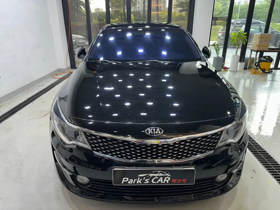 Kia K5のホイールリペア・塗装事例 施工写真 1-3