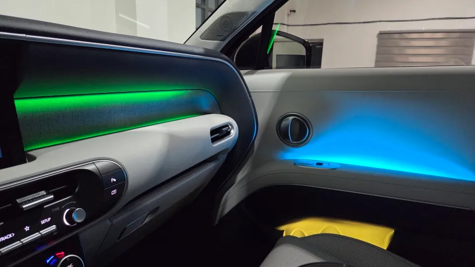 Hyundai IONIQ Ambient Lighting Review: Enhanced Interior LED Mood
