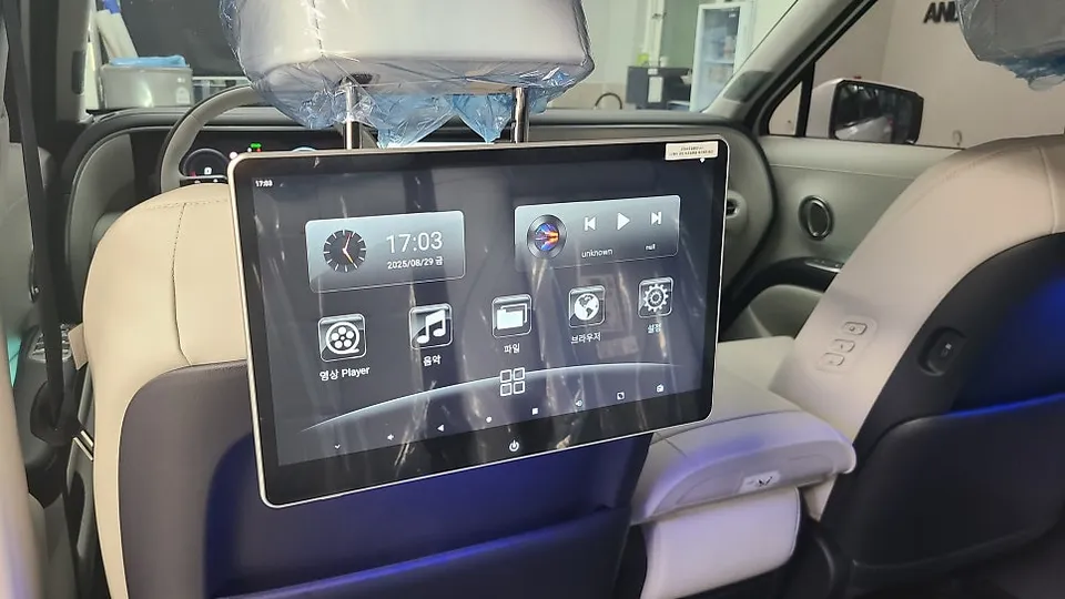 Hyundai Palisade LX3 Rear Seat Monitor Installation Review After