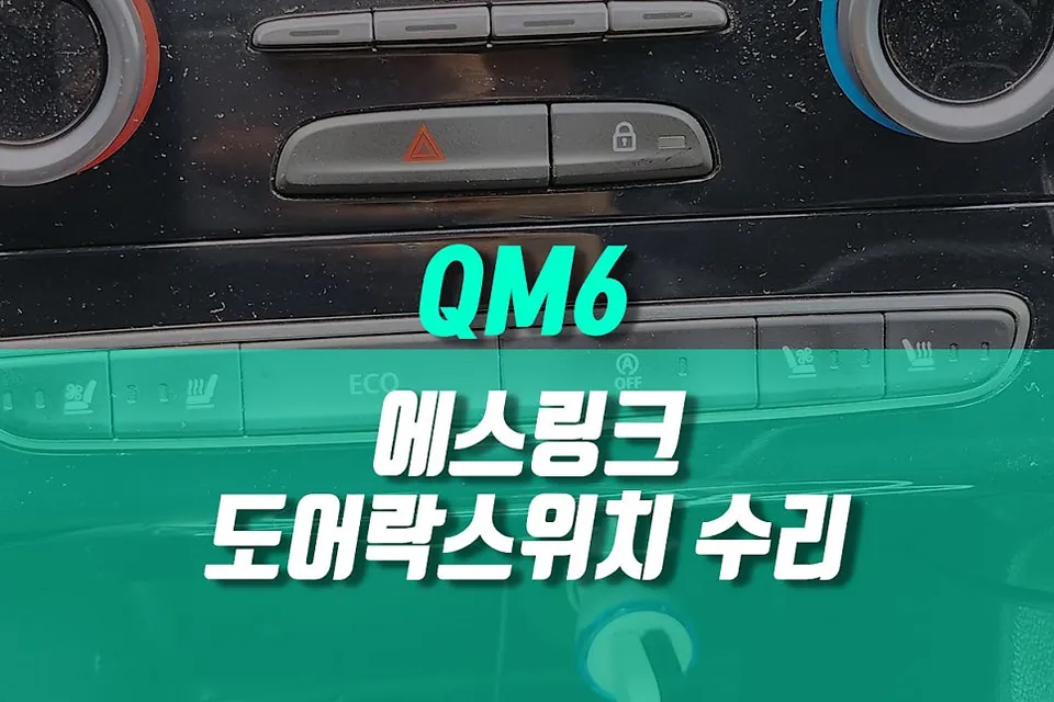 Renault Korea QM6 body repair installation result