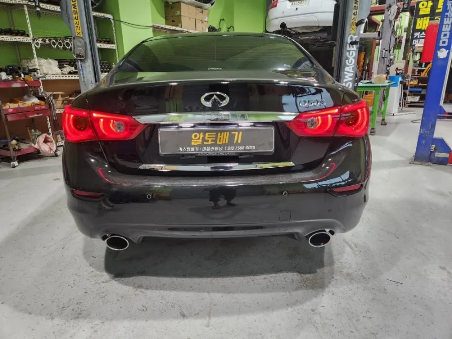 Infiniti Q50S Hybrid Exhaust Upgrade Review
