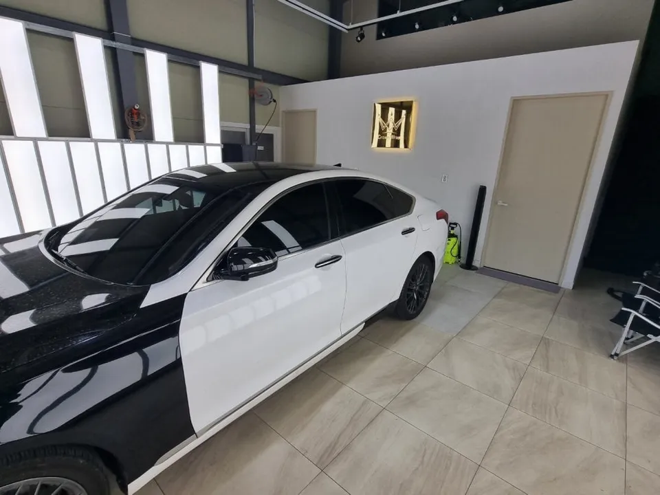 Genesis G80 PPF施工事例｜韓国での実例 施工写真 2-1