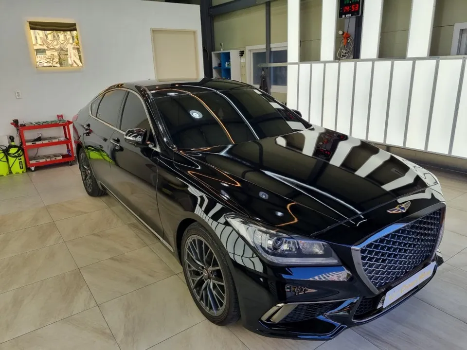 Genesis G80 PPF施工事例｜韓国での実例 施工写真 3-2