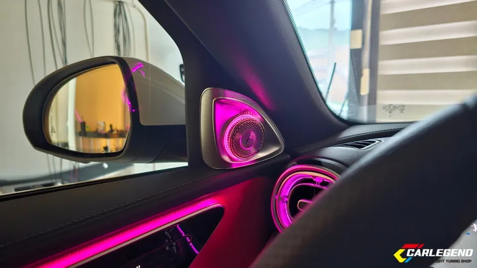 Mercedes-Benz C-Class W206 ambient lighting - Mercedes-Benz C-Class Ambient Lighting Review — Enhanced Interior photo 4