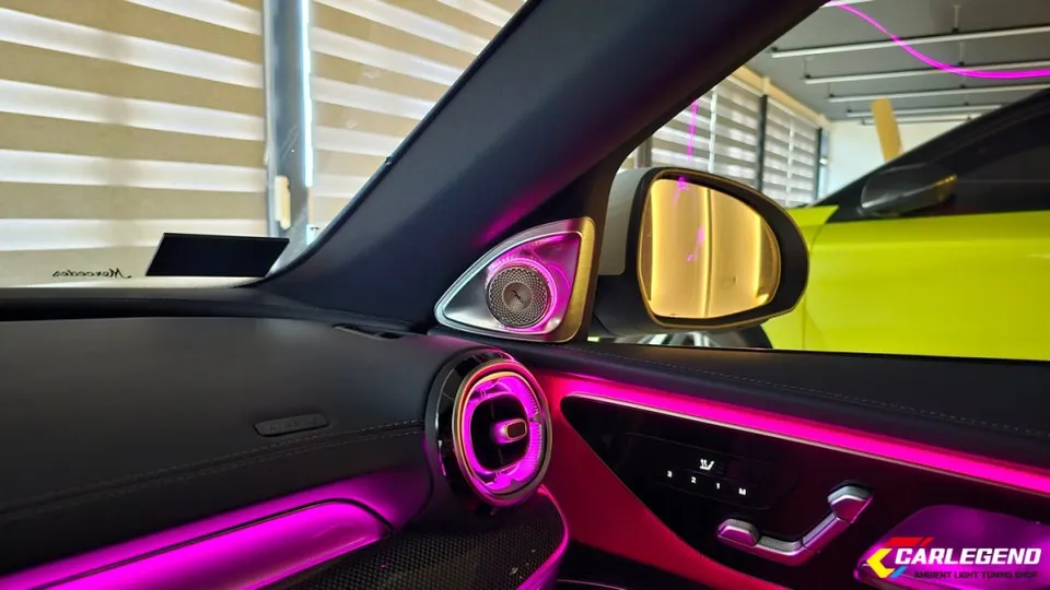 Mercedes-Benz C-Class W206 ambient lighting - Mercedes-Benz C-Class Ambient Lighting Review — Enhanced Interior photo 5