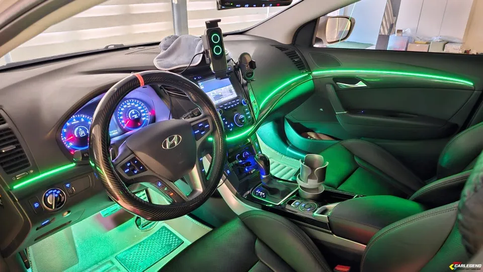 Hyundai i40 ambient lighting - Hyundai i40 Ambient Lighting Installation - Expert Results photo 5