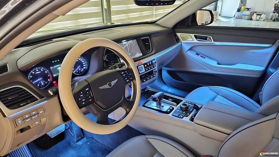 Genesis G80 ambient lighting - Genesis G80 Ambient Lighting Review: Seamless Integration photo 5