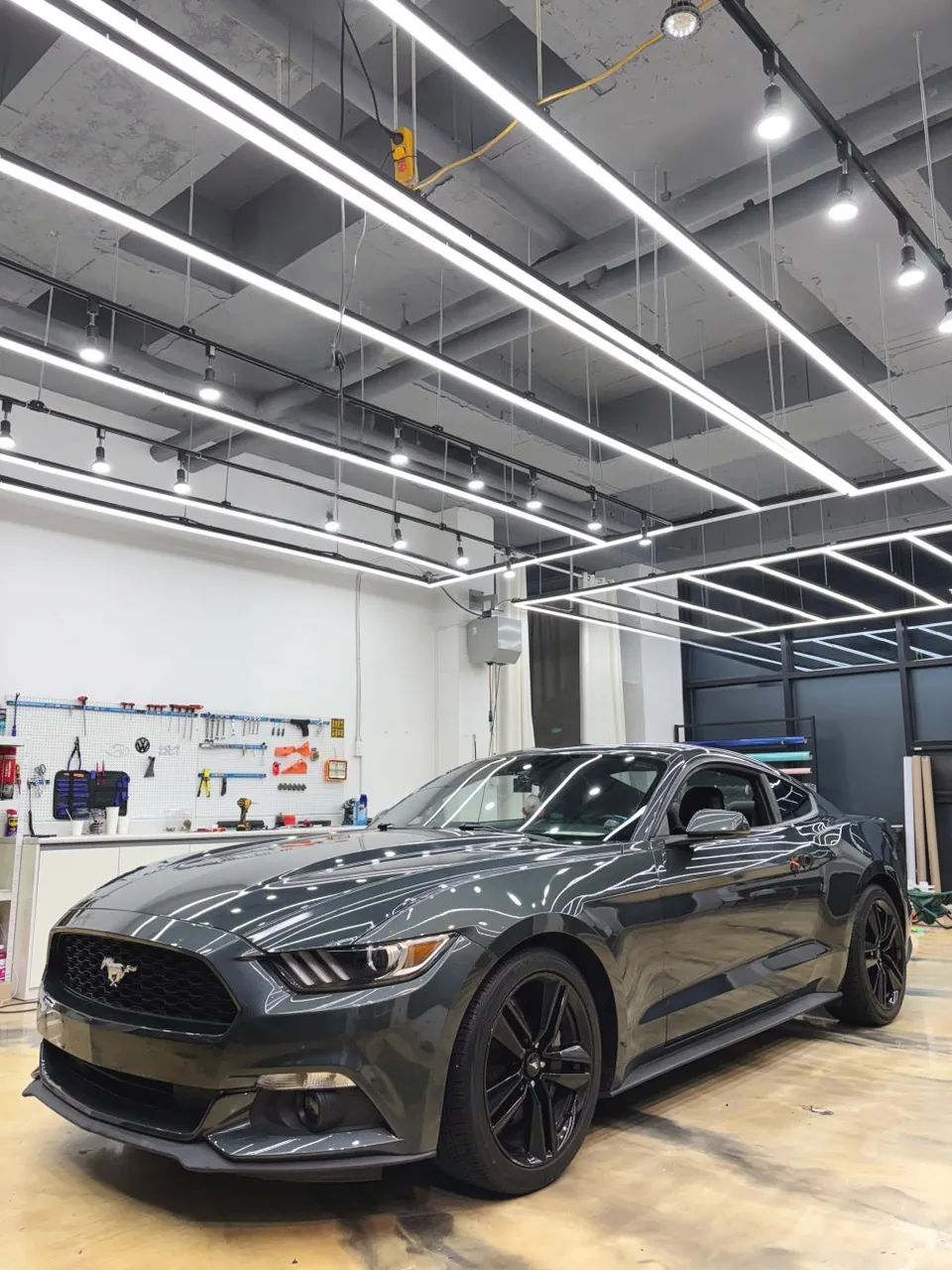 Ford Mustangのカーラッピング事例｜費用目安・仕上がり 施工写真 3-1