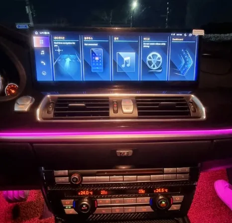 BMW 5GT F07 android system - BMW F07 Android Auto Head Unit Review — 15-inch Upgrade & M-Steer photo 7
