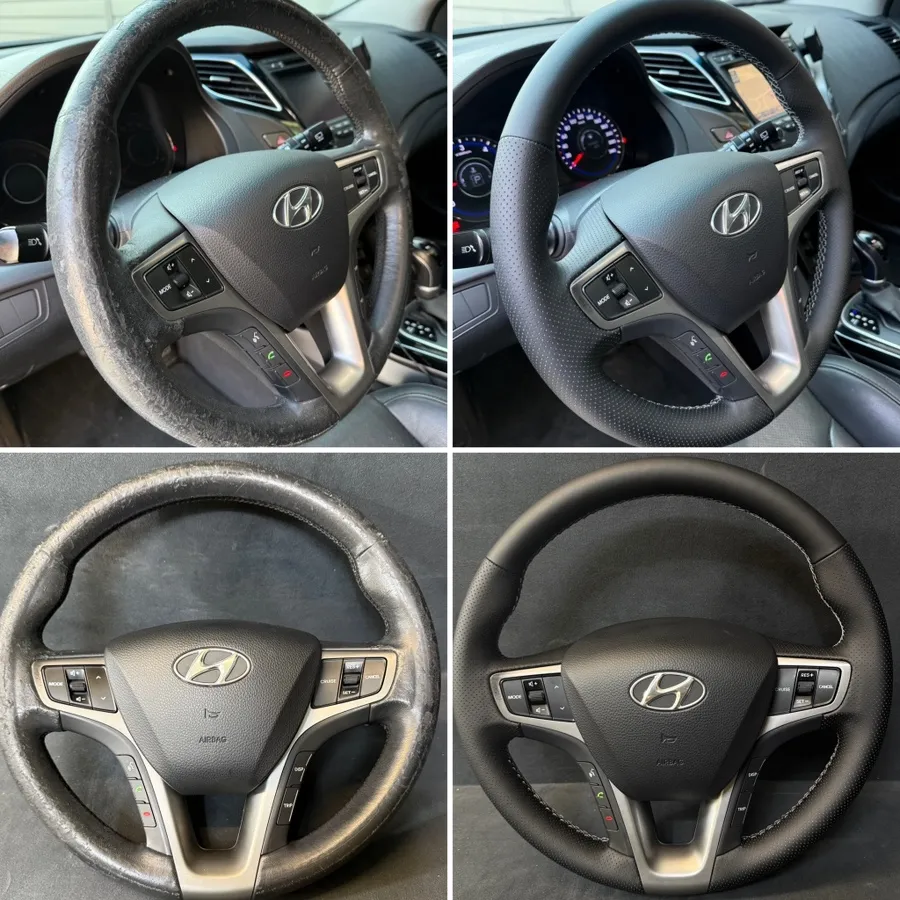 Hyundai i40 Steering Wheel Restoration Review photo 2