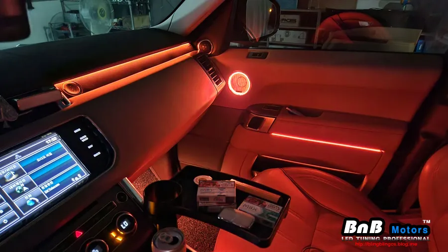 Land Rover Range Rover Sport ambient lighting - Land Rover Range Rover Sport Ambient Lighting Review — Cost photo 3