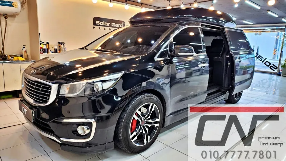 Kia Carnival Hi-Limousine Android Monitor Upgrade Review