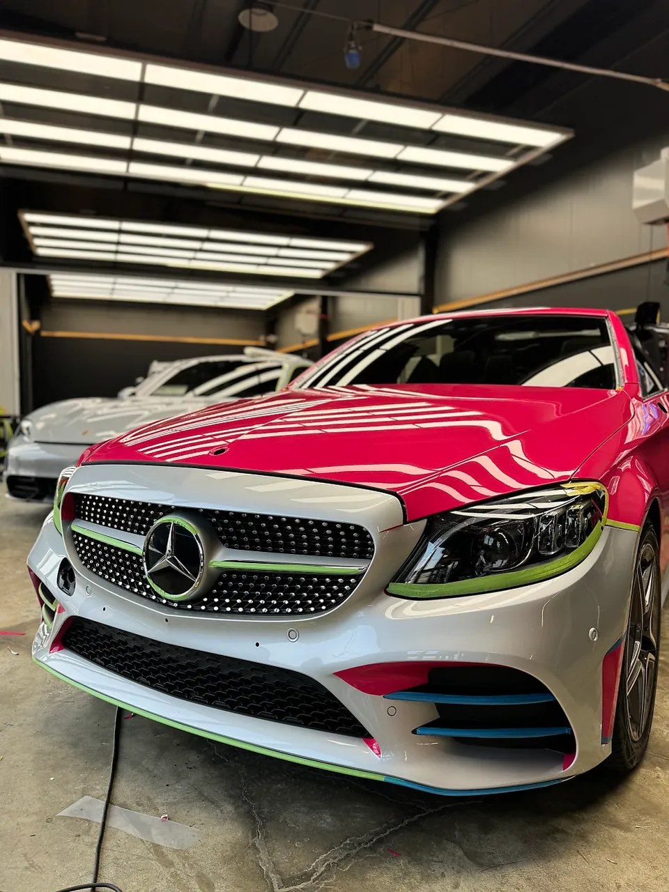 Mercedes-Benz C-Class Cabriolet Vinyl Wrap Review — Color Change photo 2