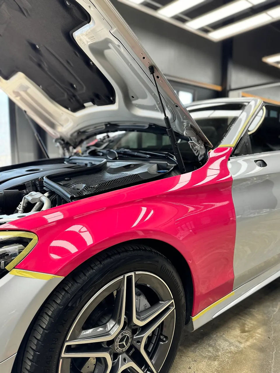 Mercedes-Benz C-Class Cabriolet vinyl wrap - Mercedes-Benz C-Class Cabriolet Vinyl Wrap Review — Color Change photo 4