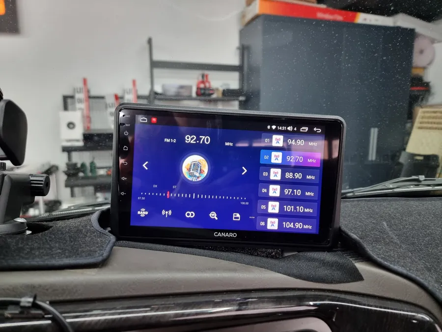 Hyundai Porter 2のAndroid Auto・CarPlay取付事例 施工写真 1-2
