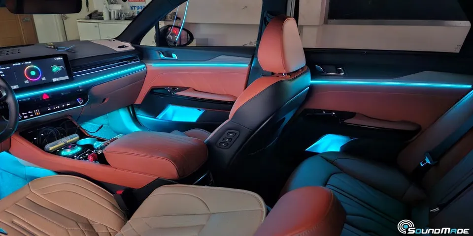 Kia K5 DL3 ambient lighting - Kia K5 DL3 Ambient Lighting Review — Cost & Results photo 4