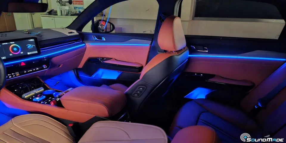 Kia K5 DL3 ambient lighting - Kia K5 DL3 Ambient Lighting Review — Cost & Results photo 5