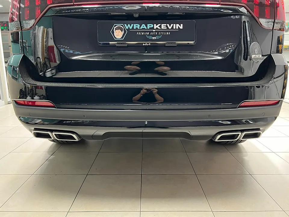 Kia Mohave The Masterのカーラッピング事例 施工写真 1-3