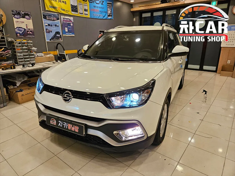 SsangYong Tivoli Air Auto Light Upgrade Review After