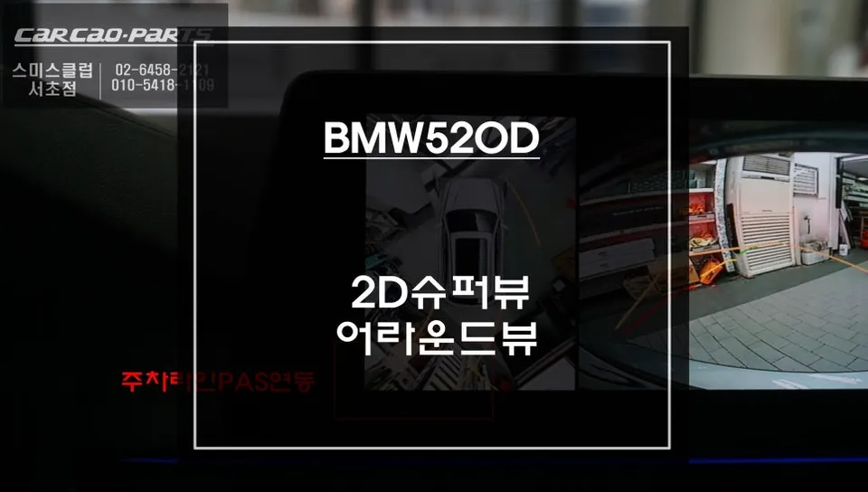 BMW 520d surround view camera review