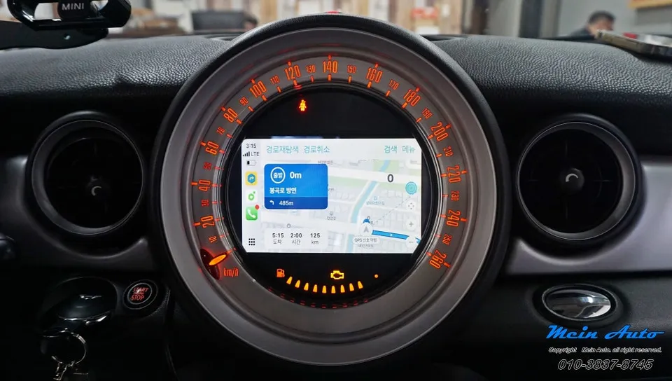 Porsche 911のAndroid Auto・CarPlay取付事例 施工写真 4-2