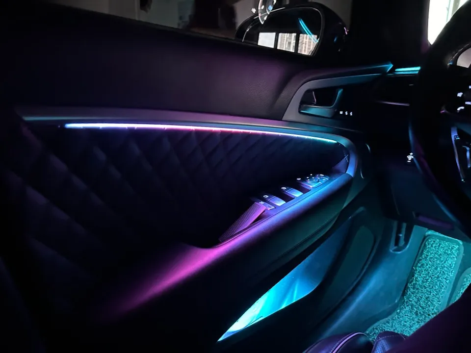 Genesis G70 ambient lighting - Genesis G70 Ambient Lighting Review — Cost & Results photo 3