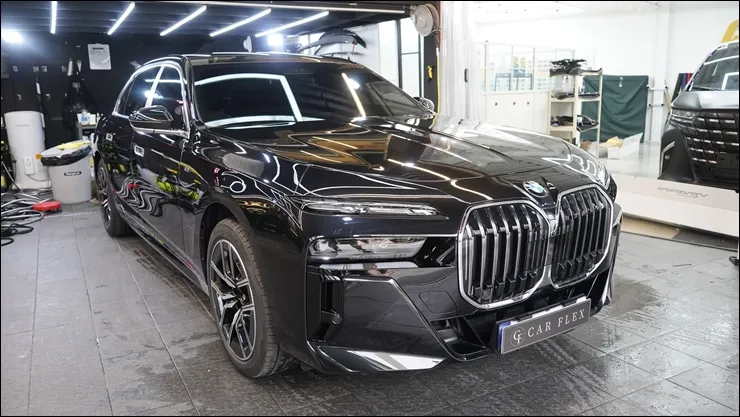 BMW 7 Series PPF施工事例｜韓国での実例 施工写真 2-1