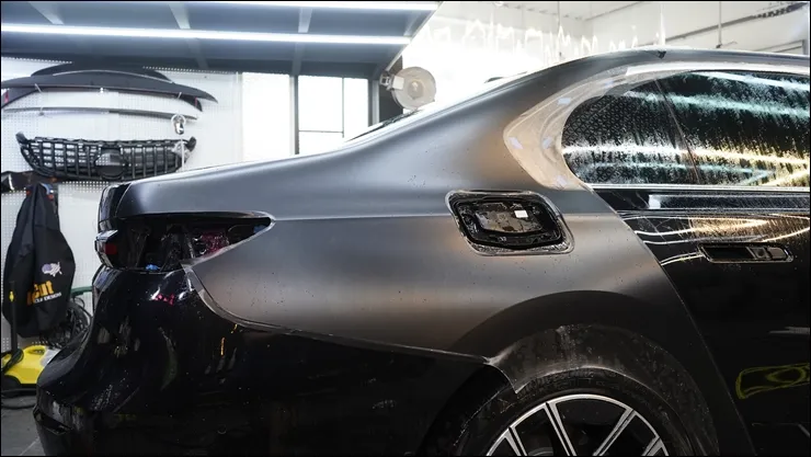 BMW 7 Series PPF施工事例｜韓国での実例 施工写真 3-3