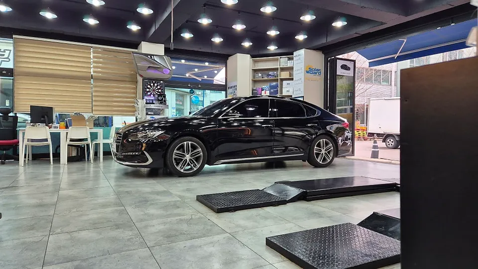 Hyundai Grandeur IG new car package installation result