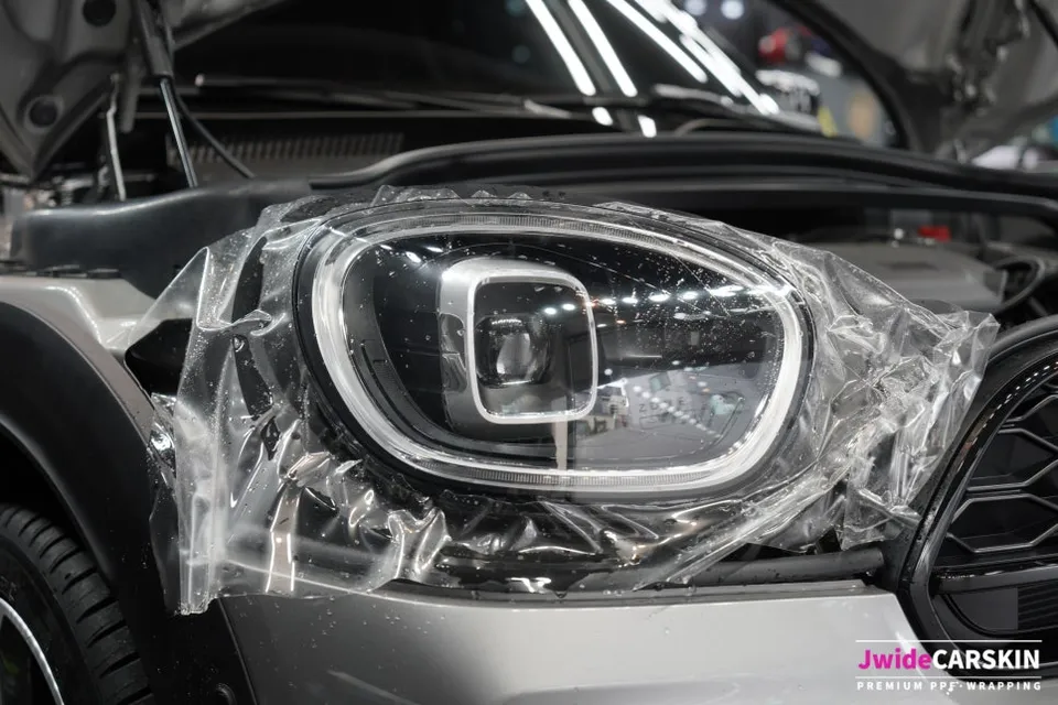 MINI Countryman PPF施工事例｜費用目安と仕上がり 施工写真 3-1