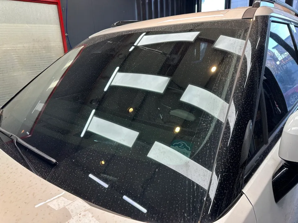 Hyundai Santa Fe MX5 paint correction - Hyundai Santa Fe MX5 Paint Correction Review — Before & After photo 2