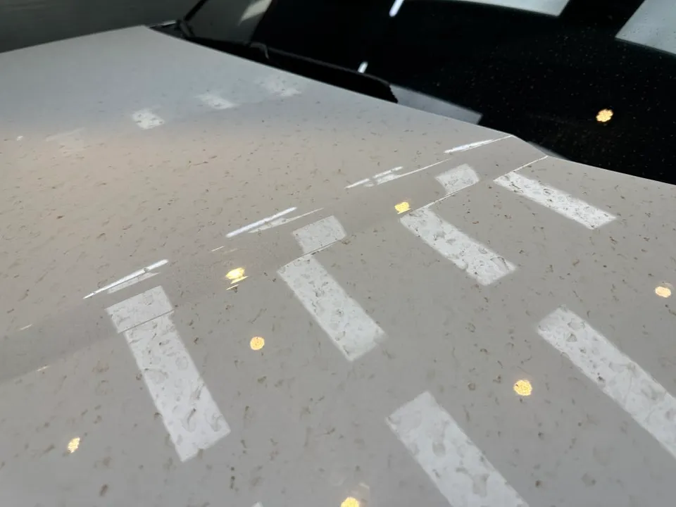 Hyundai Santa Fe MX5 paint correction - Hyundai Santa Fe MX5 Paint Correction Review — Before & After photo 3