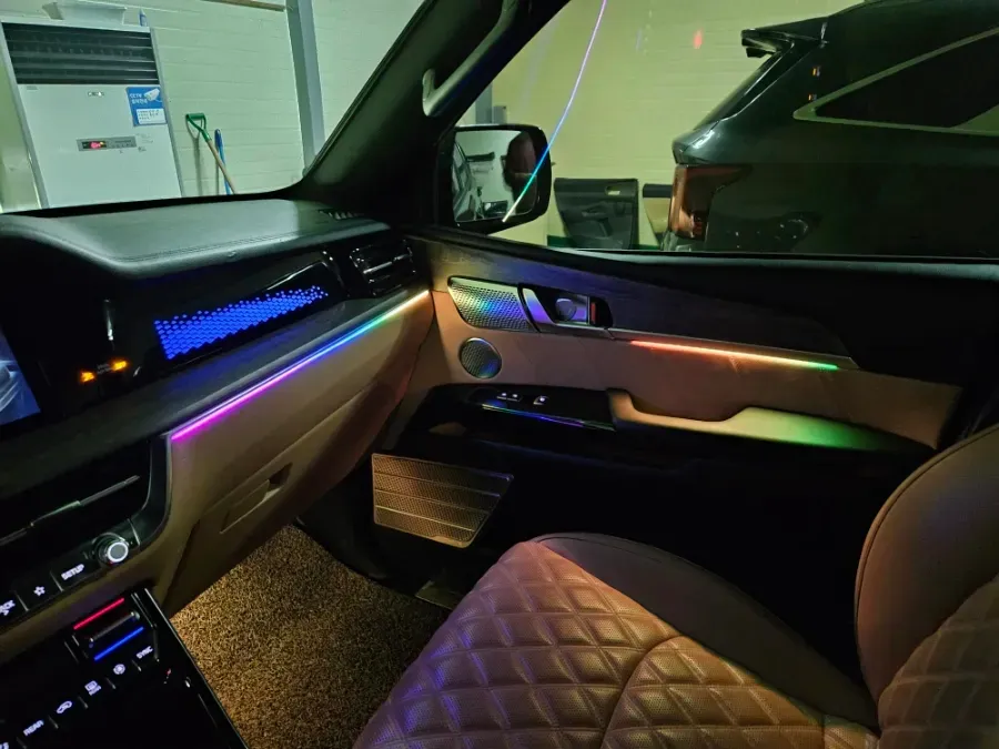 Kia Mohave The Master Ambient Lighting Review — Affordable Upgrad