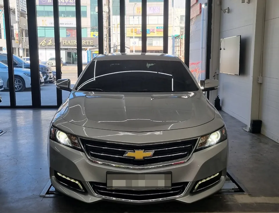 Chevrolet Impala lighting upgrade installation result