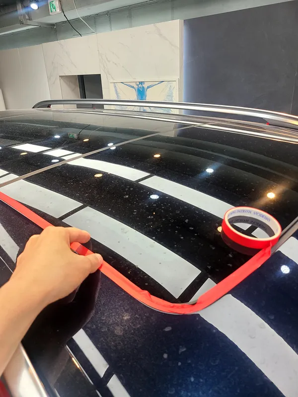 BMW X7 ppf - BMW X7 PPF Restoration Review - Stone Chip Repair photo 4