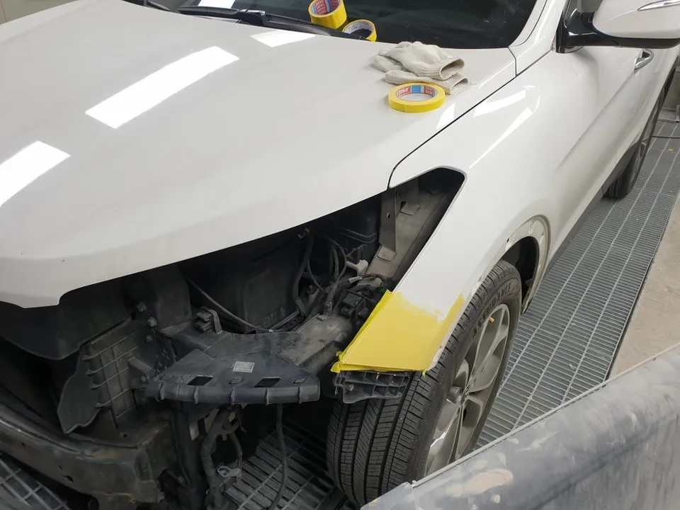 Hyundai Santa Fe DM body repair - Hyundai Santa Fe DM Body Repair & Painting Review — Perfect Resto photo 5