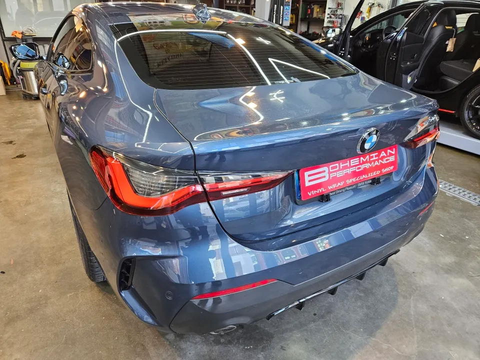 BMW 4 Series G22のドライブレコーダー取付事例 写真