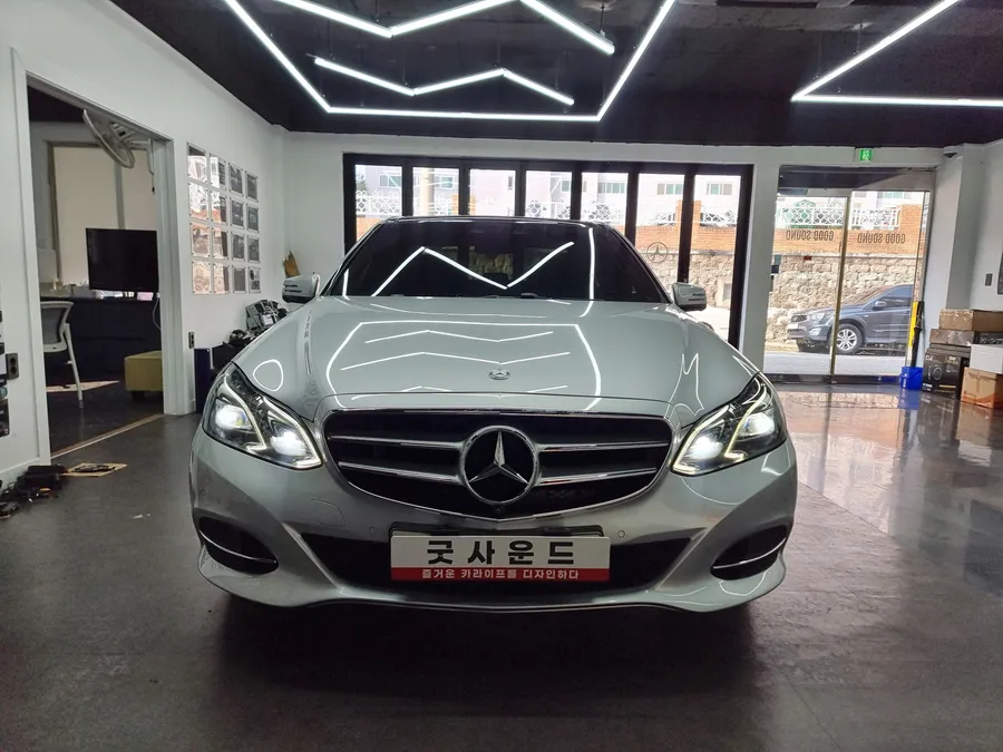 Mercedes-Benz E-Class W212 android head unit installation result