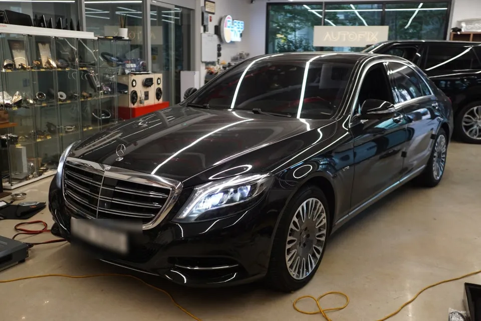 Mercedes-Benz S-Class W222 oem options review