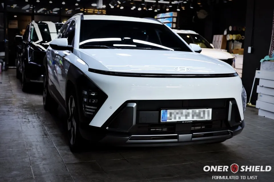 Hyundai Konaのカーフィルム施工事例｜費用目安・仕上がり 施工写真 2-1