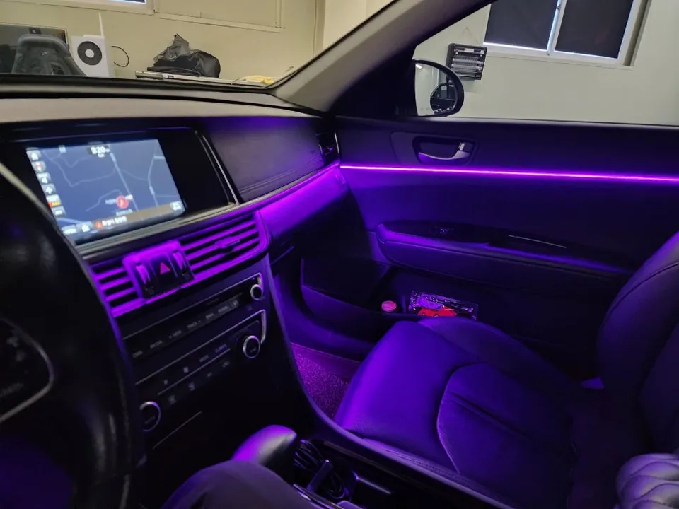 Kia K5 ambient lighting - Kia K5 Ambient Lighting Review: Cost & Results photo 4