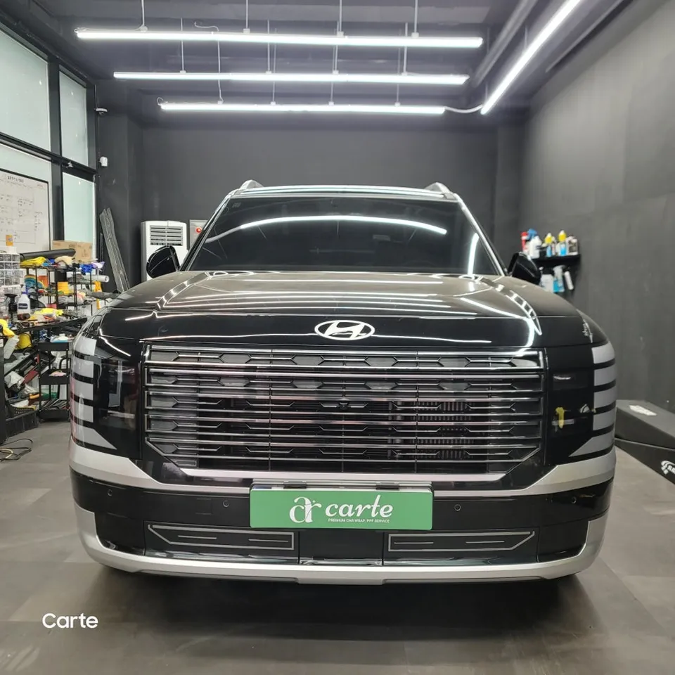 Hyundai Palisade LX3のカーラッピング事例｜クローム除去で激変 写真