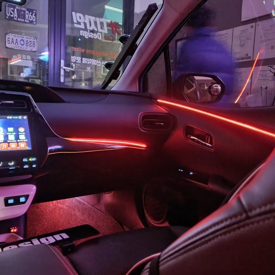 Toyota Prius ambient lighting - Toyota Prius Ambient Lighting Review — Under $40 Cost photo 4